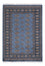 Pakistan Tæppe - 185 x 125 cm - blå