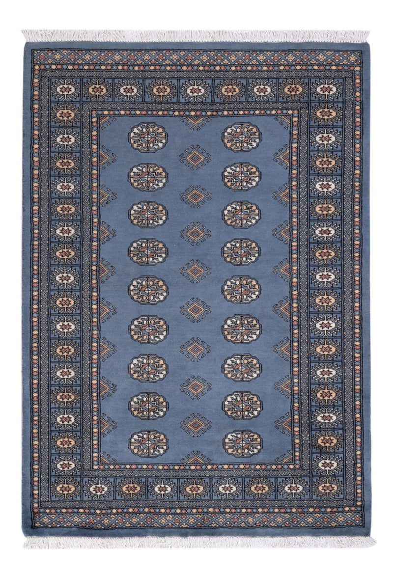 Pakistan Tæppe - 185 x 125 cm - blå