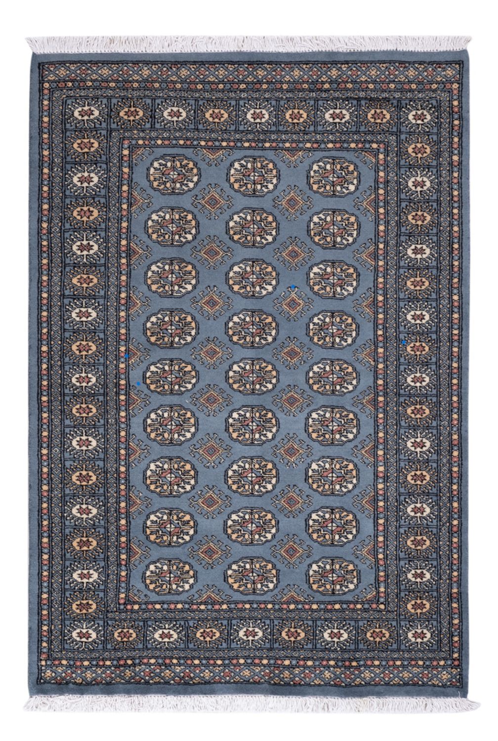 Pakistan Tæppe - 183 x 124 cm - blå