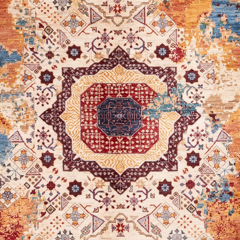 Designer tæppe - 294 x 210 cm - flerfarvet