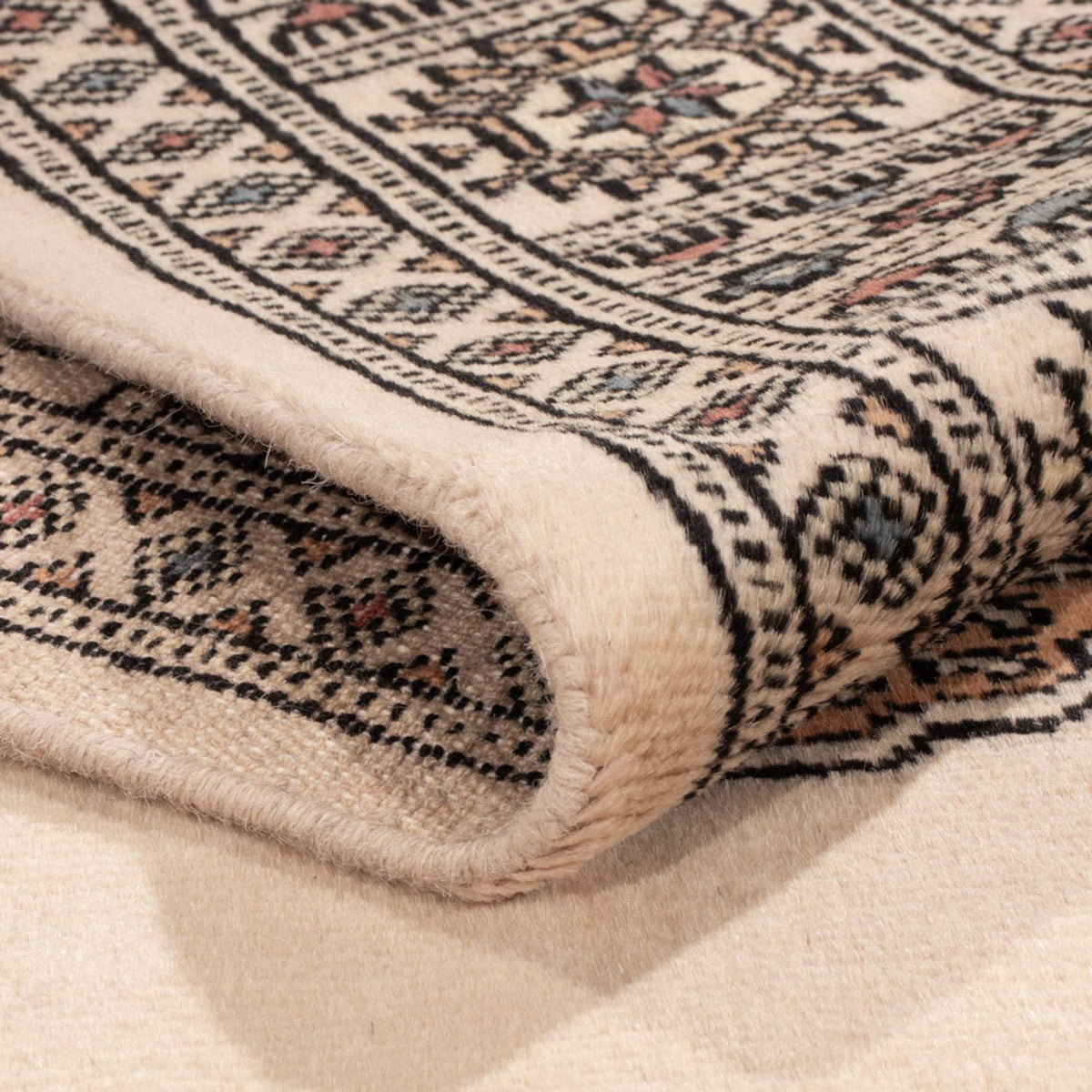 Pakistan Tæppe - 193 x 124 cm - beige