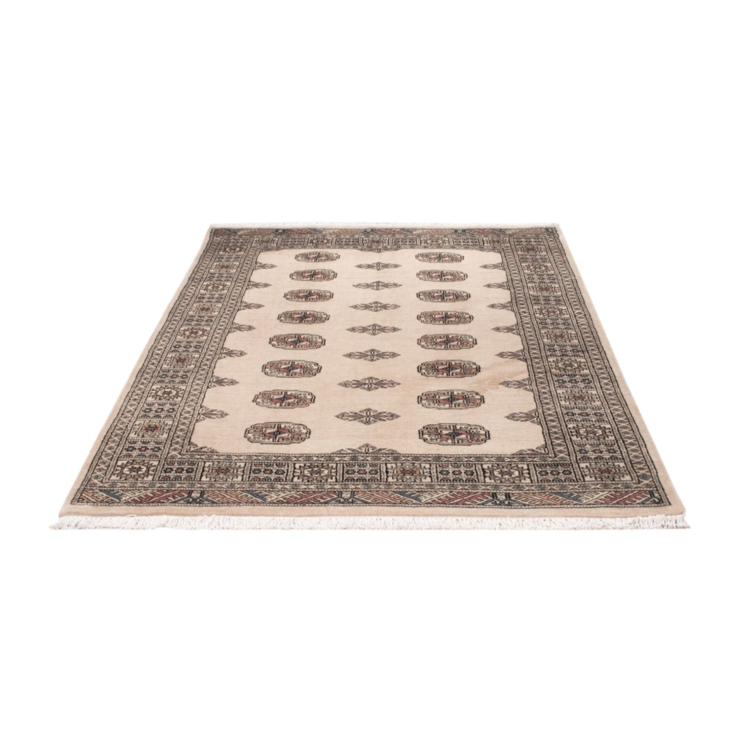 Pakistan Tæppe - 193 x 124 cm - beige