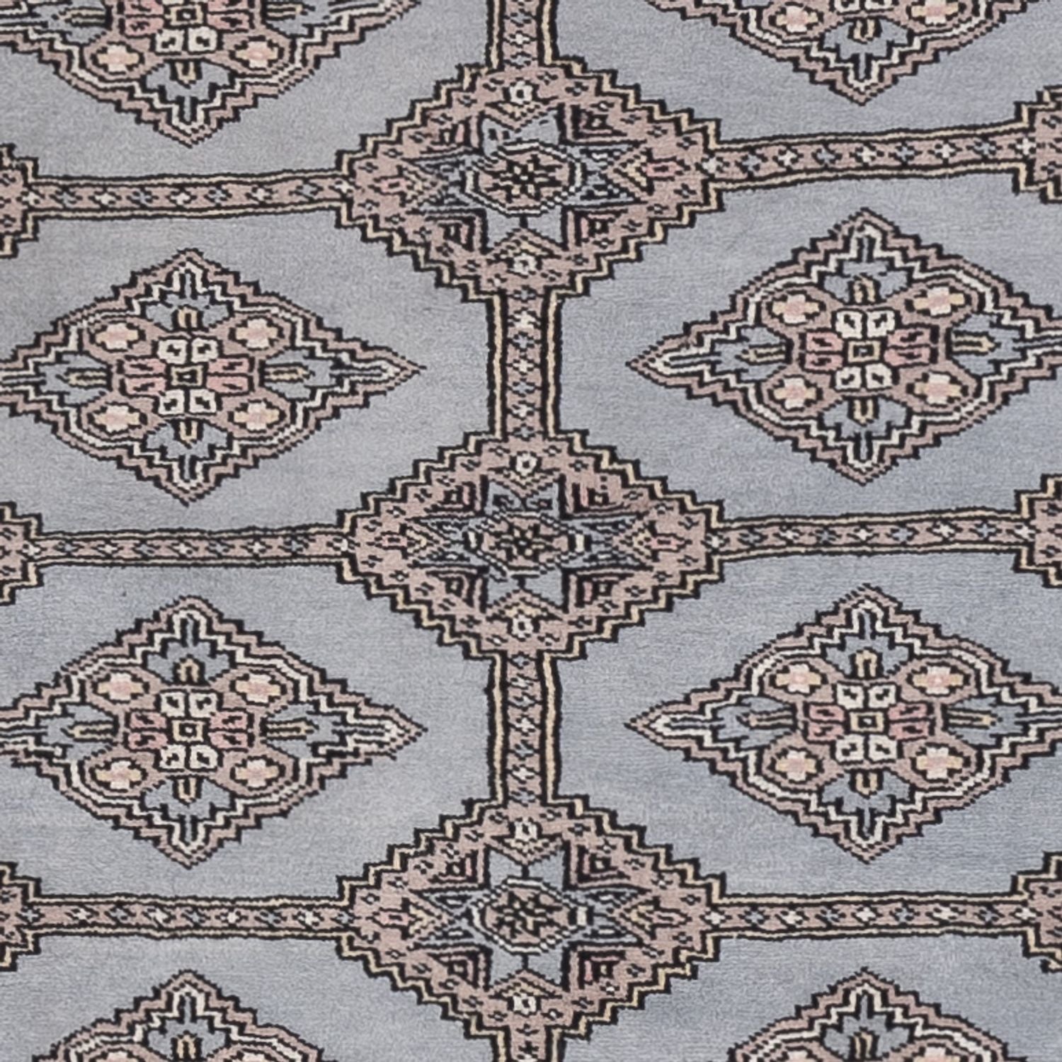 Pakistan Tæppe - 181 x 124 cm - lyseblå