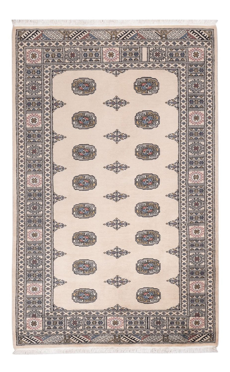 Pakistan Tæppe - 195 x 124 cm - beige