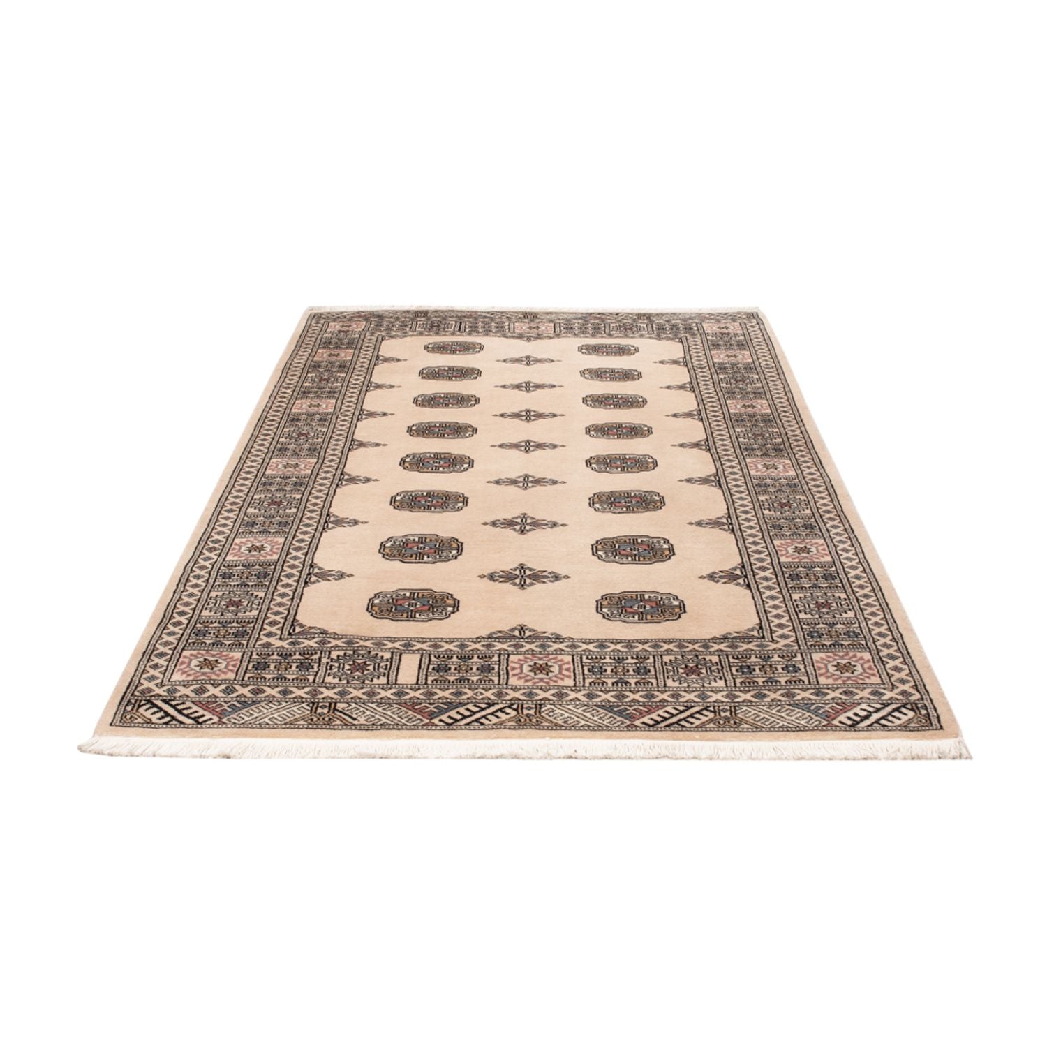 Pakistan Tæppe - 195 x 124 cm - beige