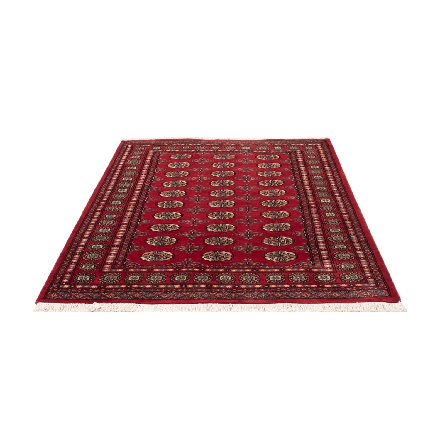 Pakistan Tæppe - 182 x 125 cm - rød