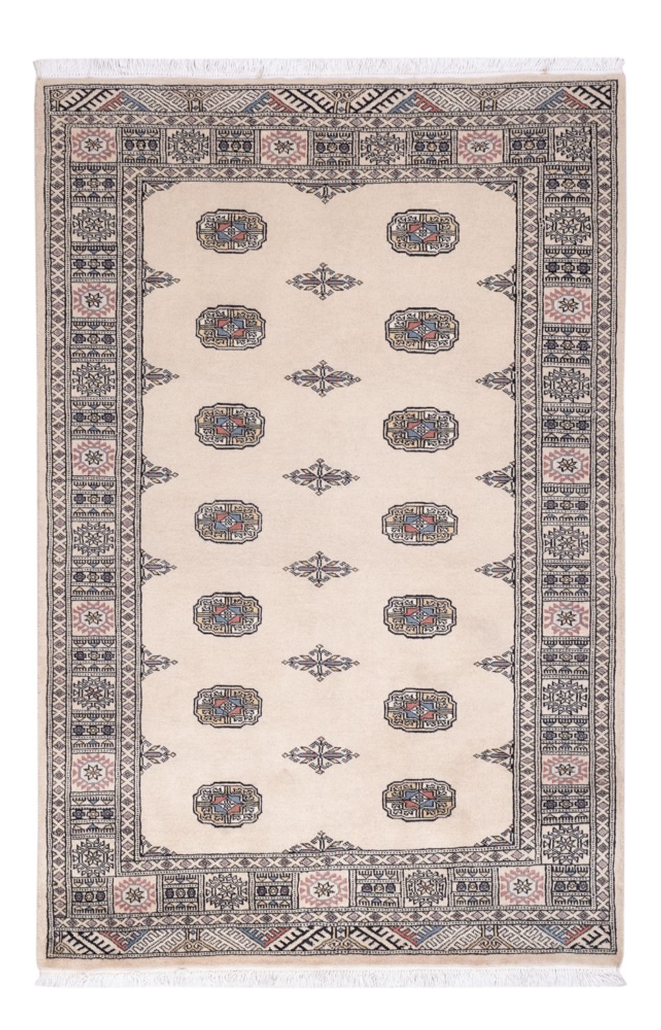 Pakistan Tæppe - 187 x 124 cm - beige