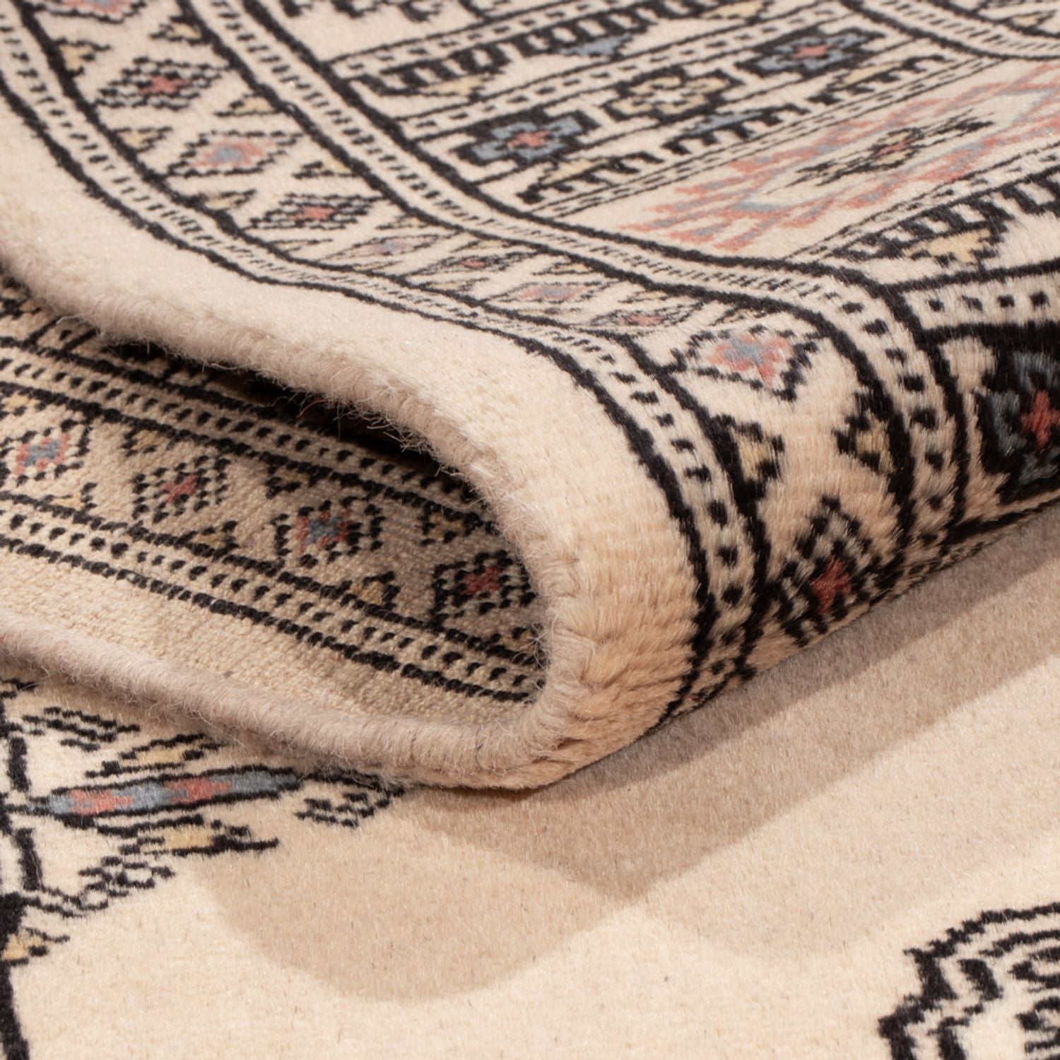 Pakistan Tæppe - 187 x 124 cm - beige