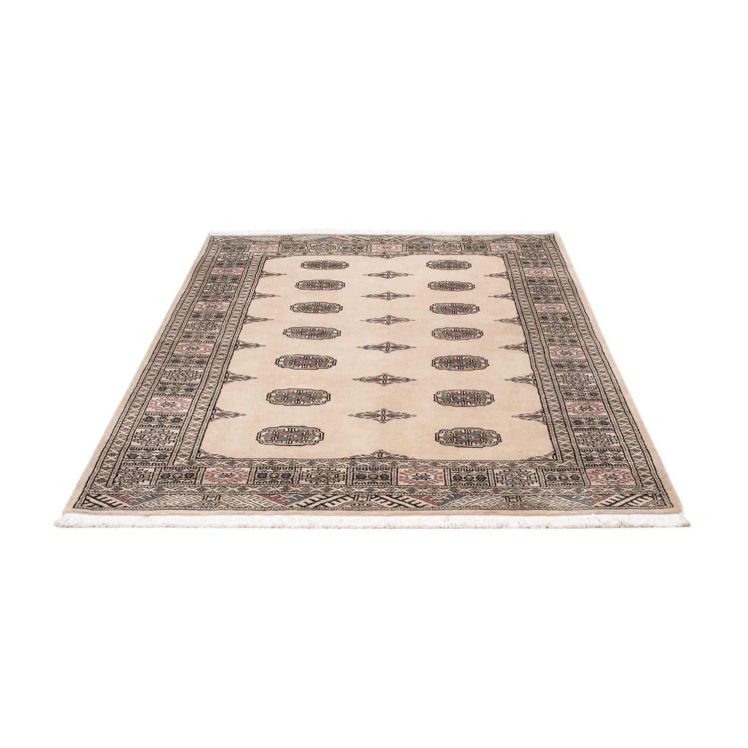 Pakistan Tæppe - 187 x 124 cm - beige