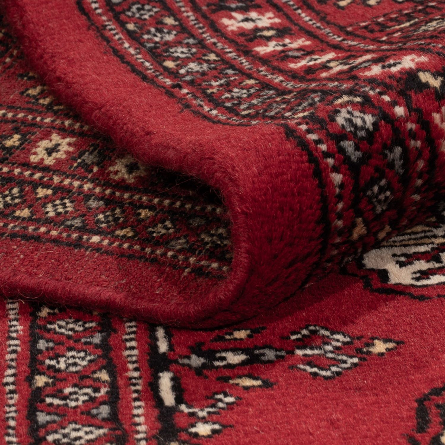 Pakistan Tæppe - 191 x 124 cm - rød