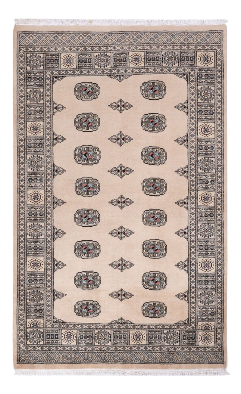 Pakistan Tæppe - 199 x 125 cm - beige
