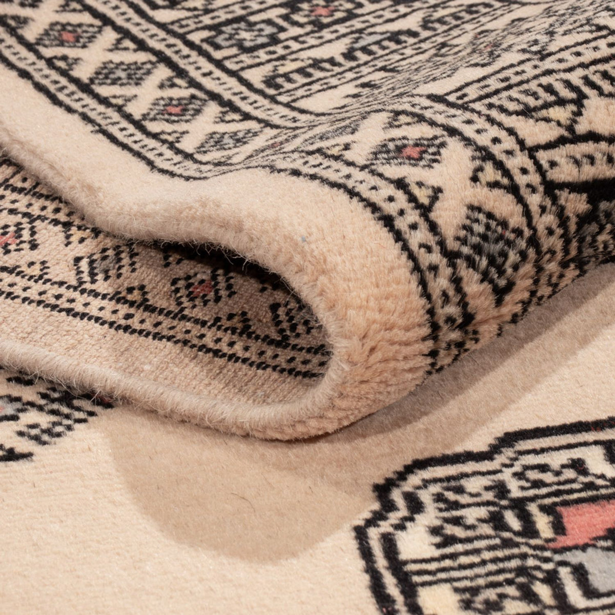 Pakistan Tæppe - 199 x 125 cm - beige