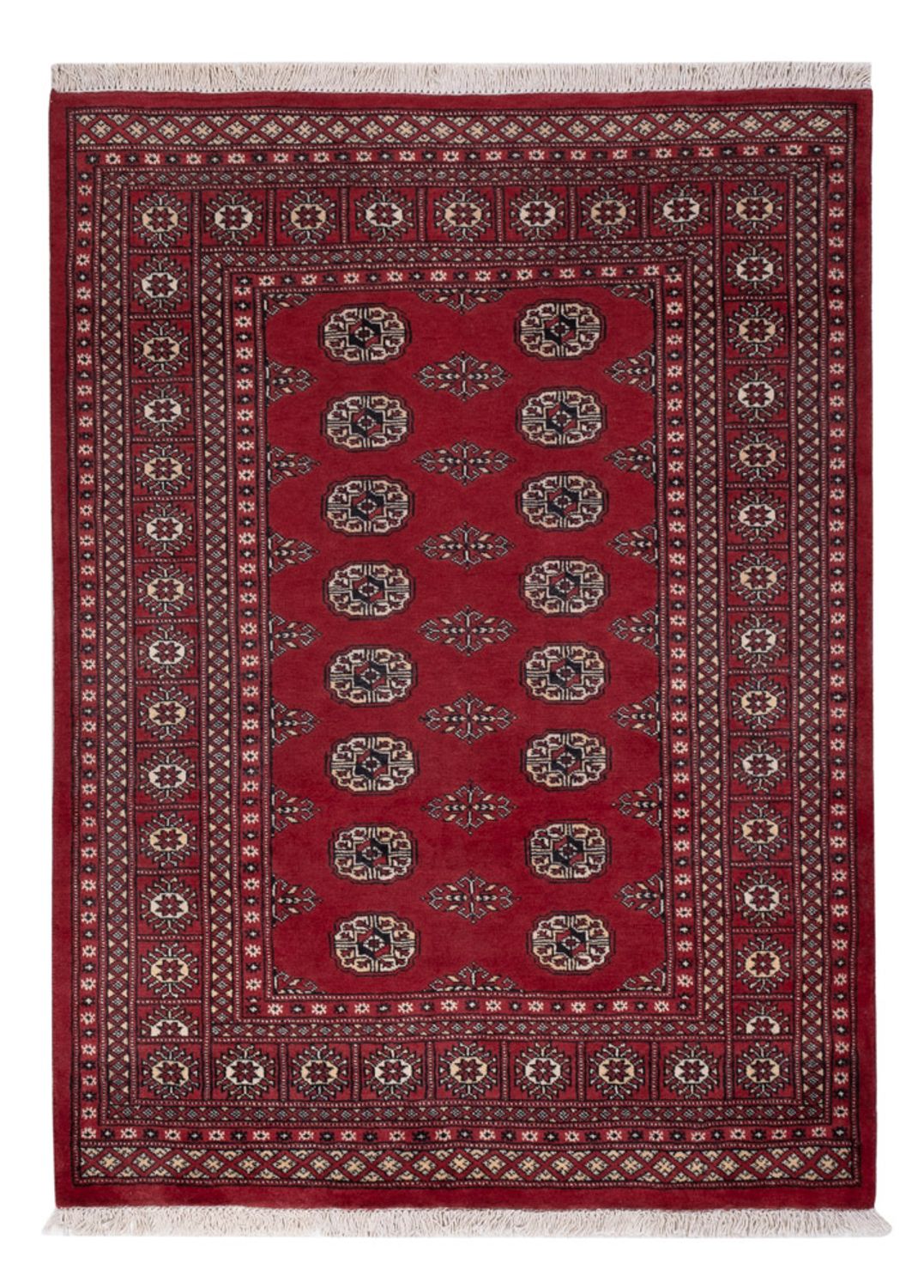 Pakistan Tæppe - 184 x 134 cm - rød