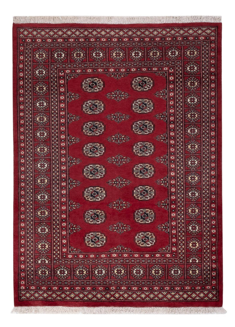Pakistan Tæppe - 184 x 134 cm - rød
