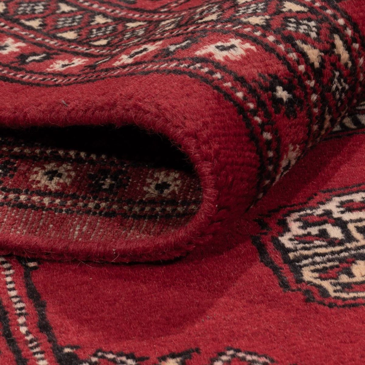 Pakistan Tæppe - 184 x 134 cm - rød