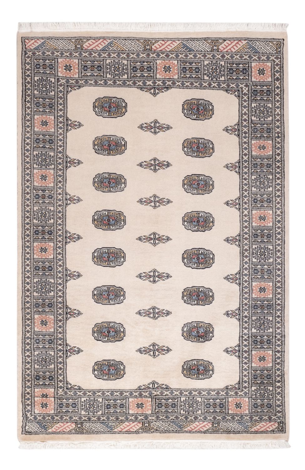 Pakistan Tæppe - 185 x 122 cm - beige