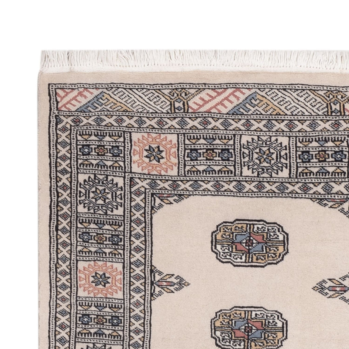 Pakistan Tæppe - 185 x 122 cm - beige