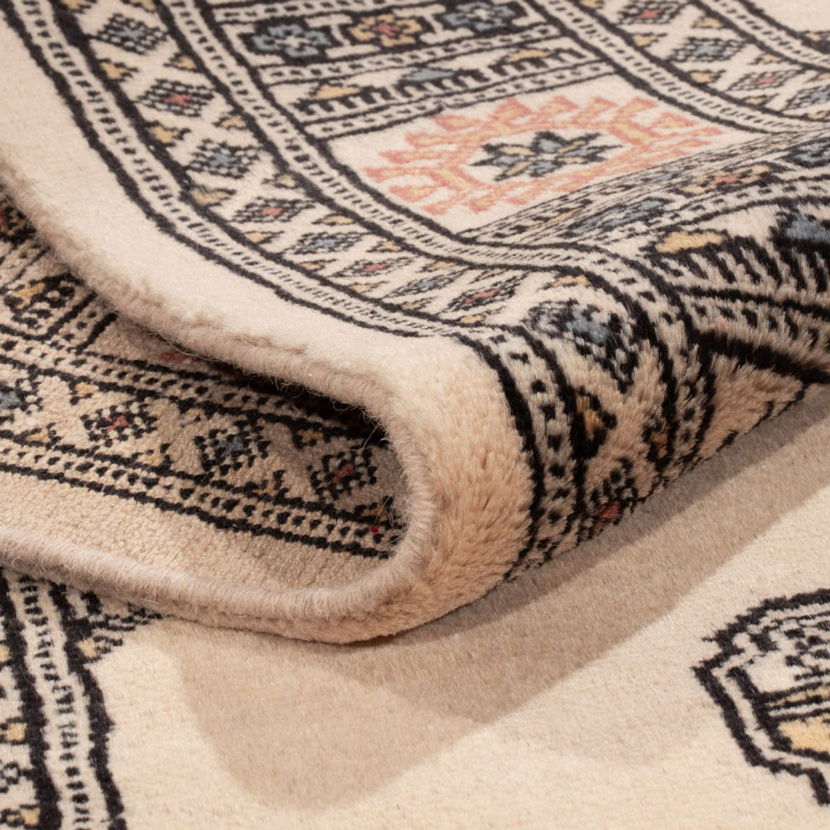 Pakistan Tæppe - 185 x 122 cm - beige