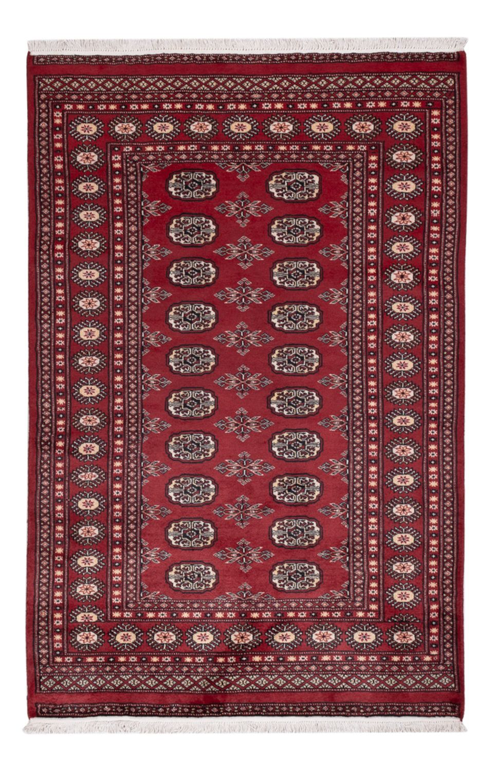 Pakistan Tæppe - 184 x 122 cm - rød
