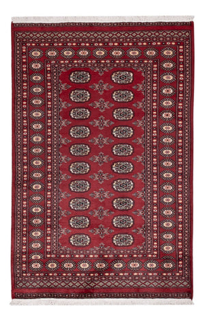 Pakistan Tæppe - 184 x 122 cm - rød