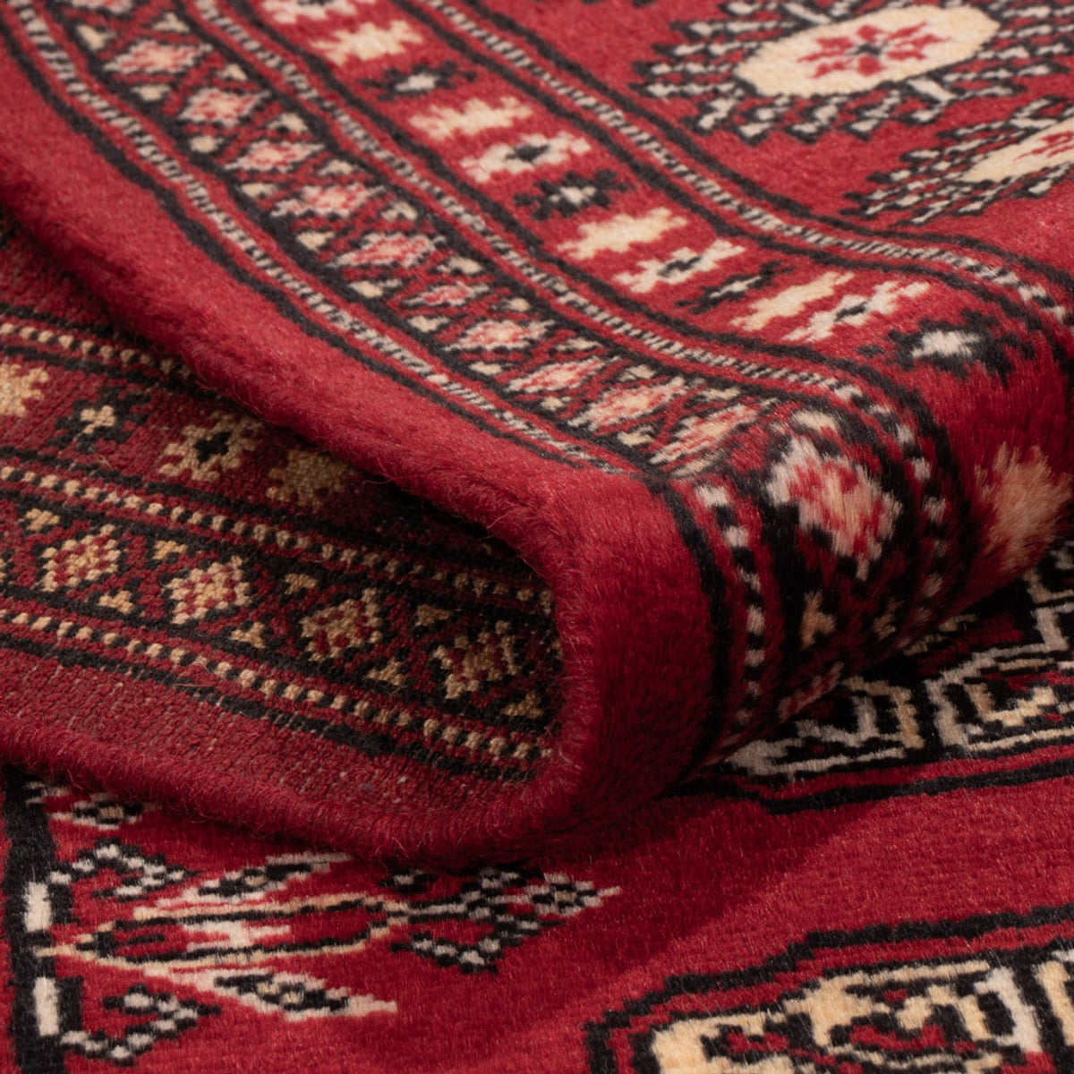 Pakistan Tæppe - 184 x 122 cm - rød