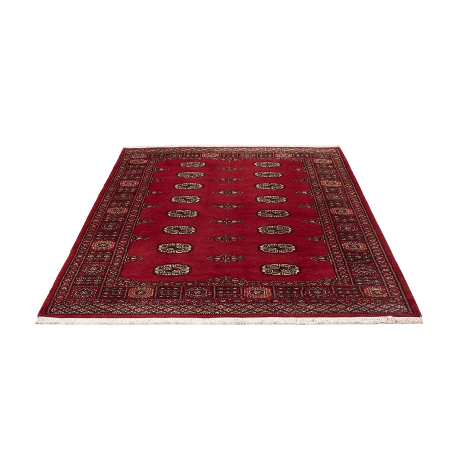 Pakistan Tæppe - 185 x 126 cm - rød