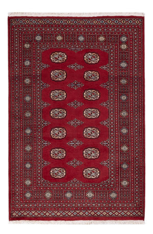 Pakistan Tæppe - 182 x 124 cm - rød