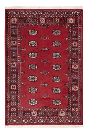 Pakistan Tæppe - 184 x 126 cm - rød