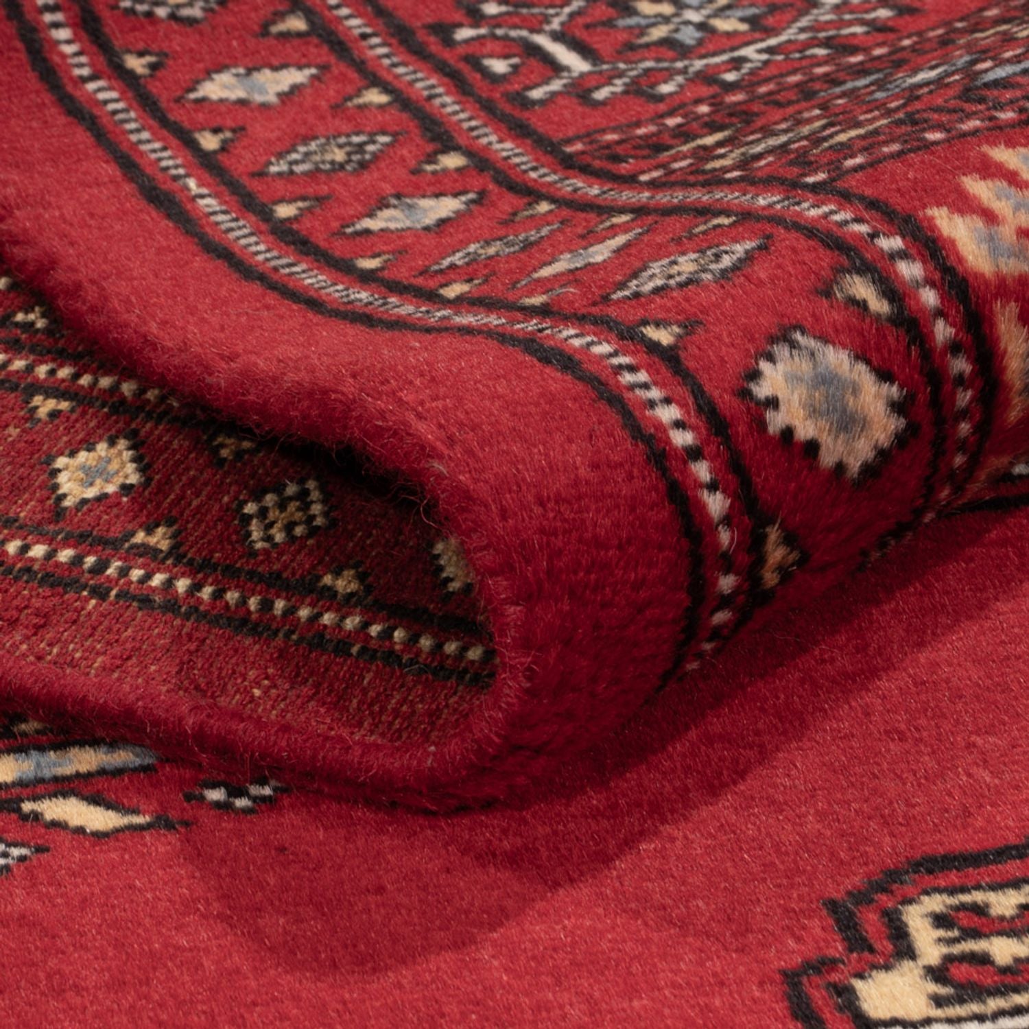 Pakistan Tæppe - 184 x 126 cm - rød