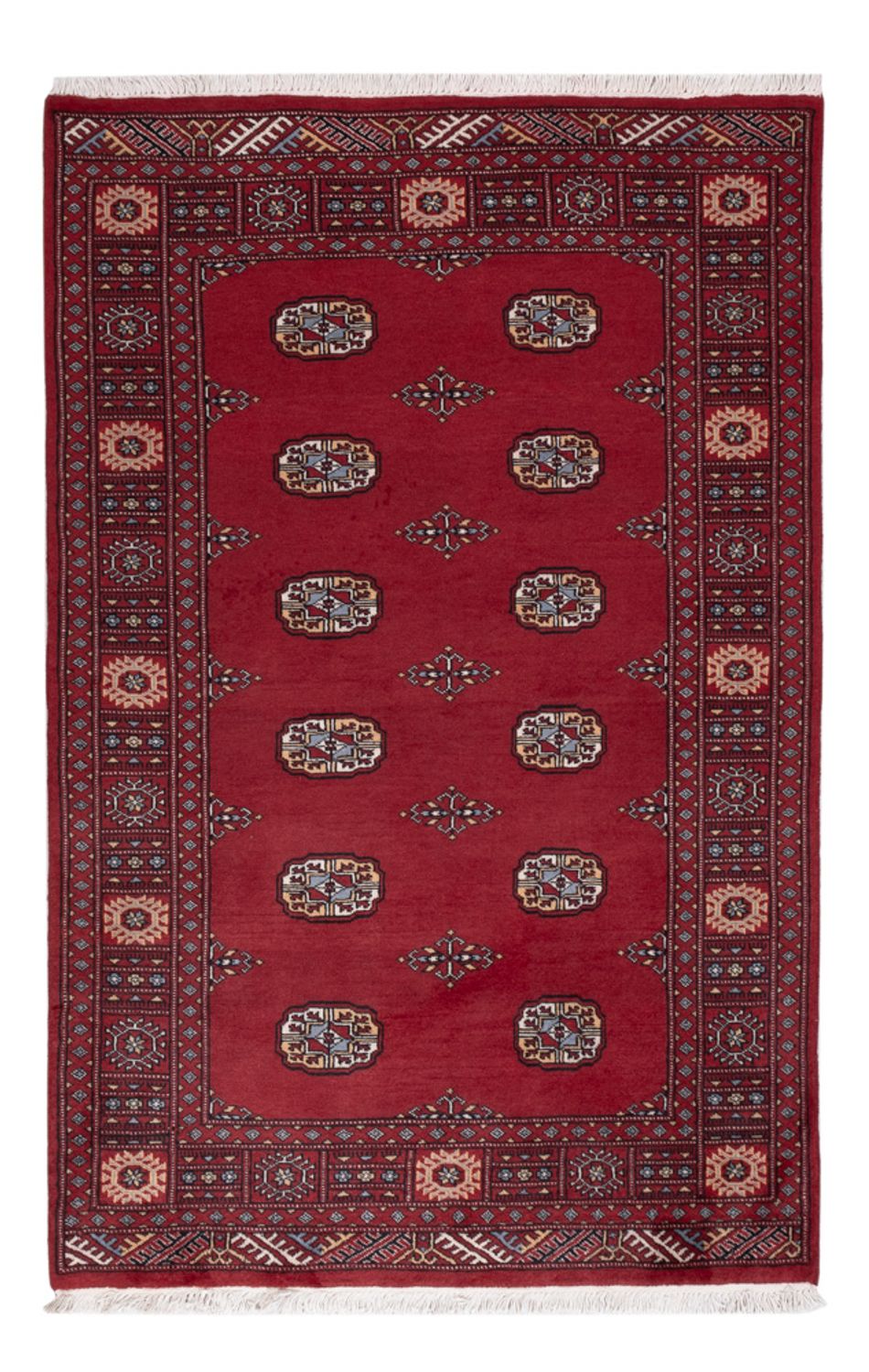 Pakistan Tæppe - 180 x 119 cm - rød