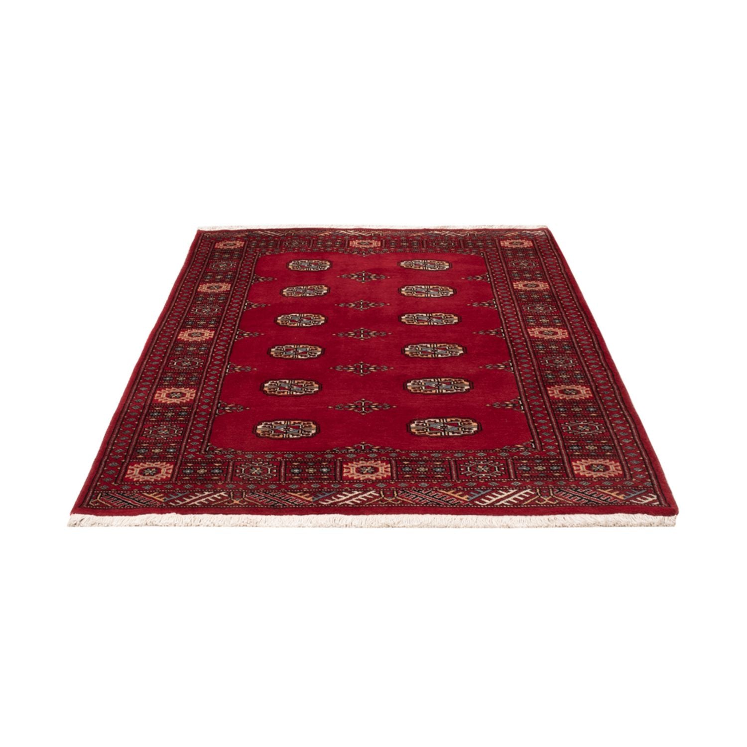 Pakistan Tæppe - 180 x 119 cm - rød