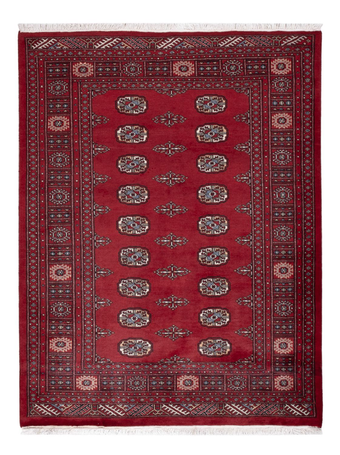 Pakistan Tæppe - 179 x 139 cm - rød