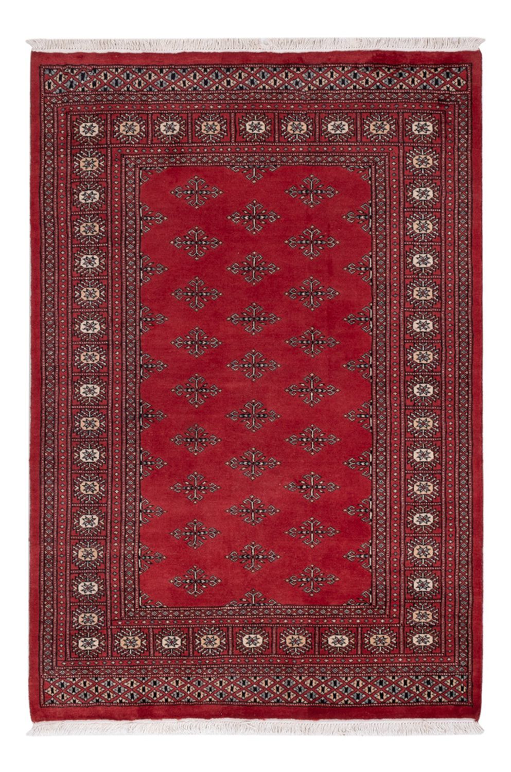 Pakistan Tæppe - 183 x 124 cm - rød