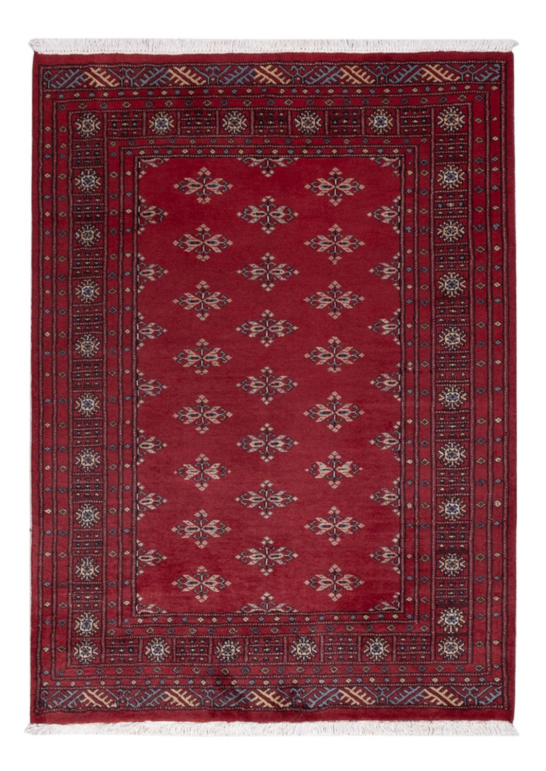 Pakistan Tæppe - 174 x 126 cm - rød