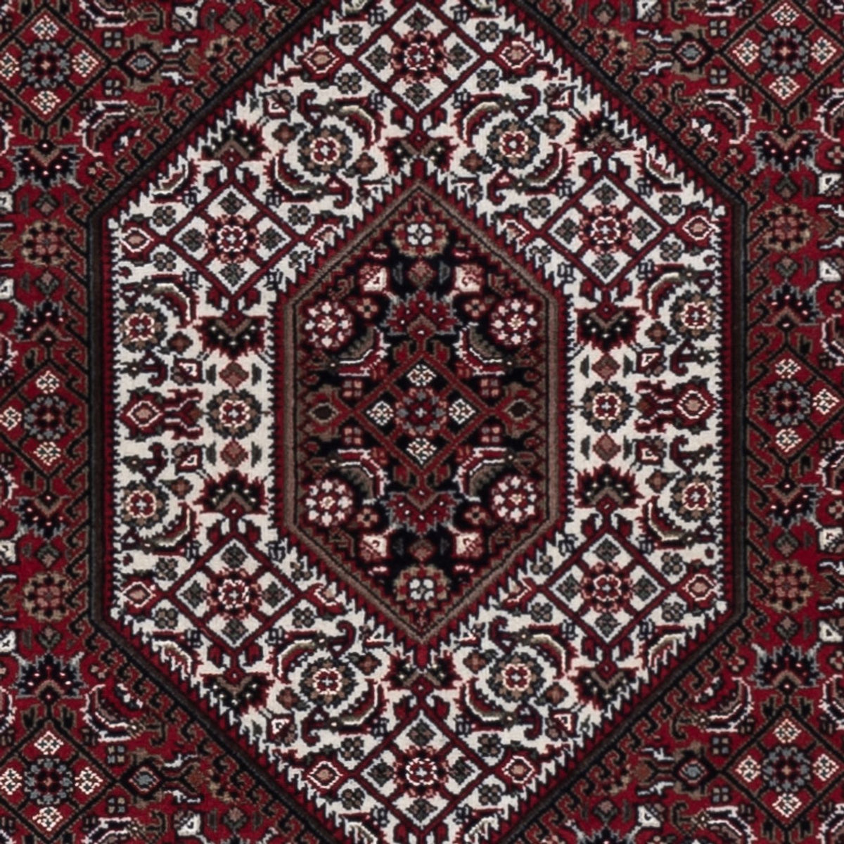 Orientalsk tæppe - Bijar - Indus - 183 x 127 cm - mørk beige
