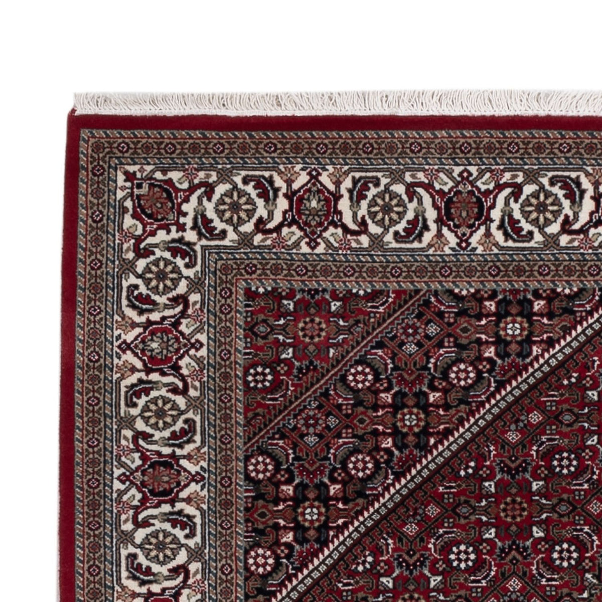 Orientalsk tæppe - Bijar - Indus - 183 x 127 cm - mørk beige