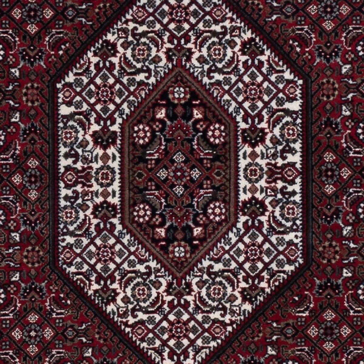 Orientalsk tæppe - Bijar - Indus - 185 x 122 cm - mørk beige