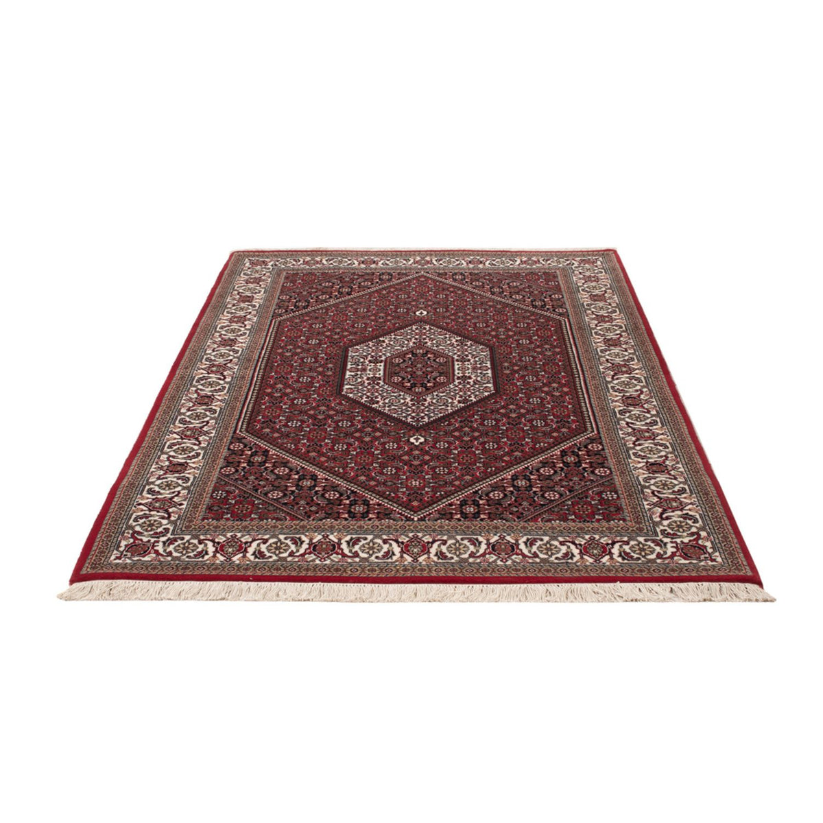 Orientalsk tæppe - Bijar - Indus - 185 x 122 cm - mørk beige