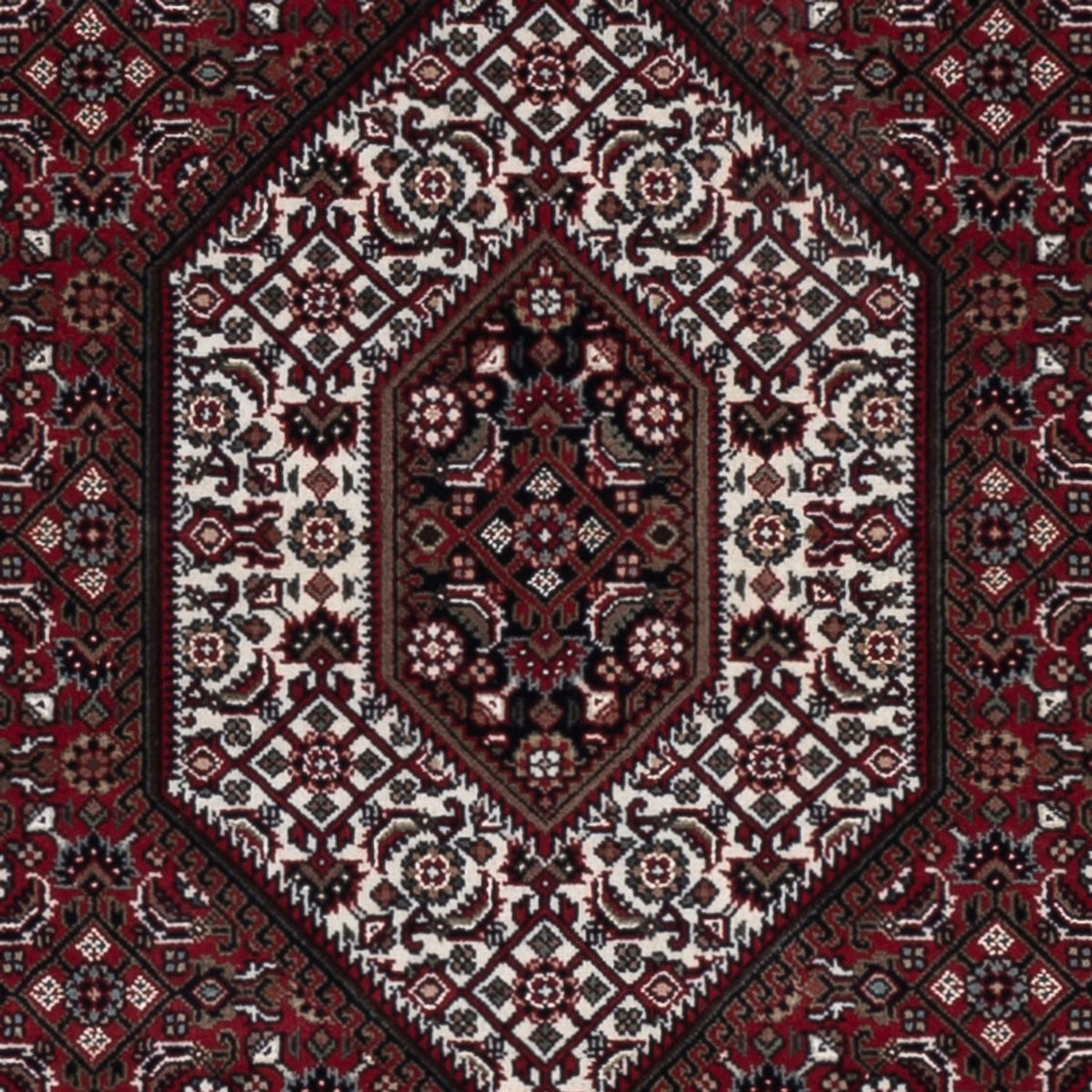 Orientalsk tæppe - Bijar - Indus - 182 x 122 cm - mørk beige