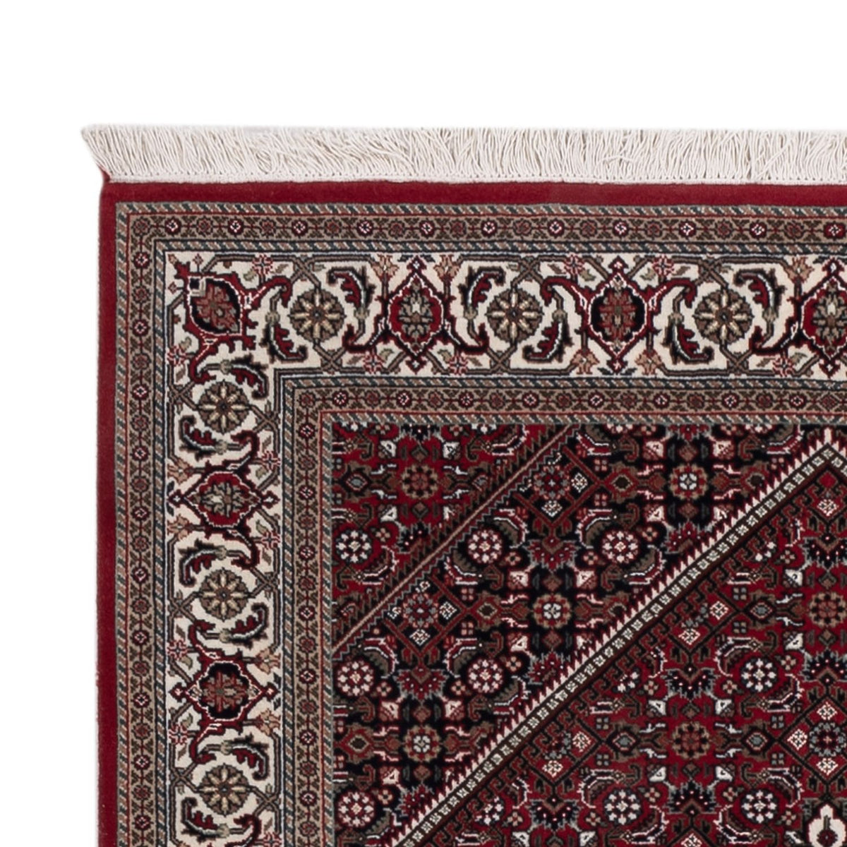 Orientalsk tæppe - Bijar - Indus - 182 x 122 cm - mørk beige