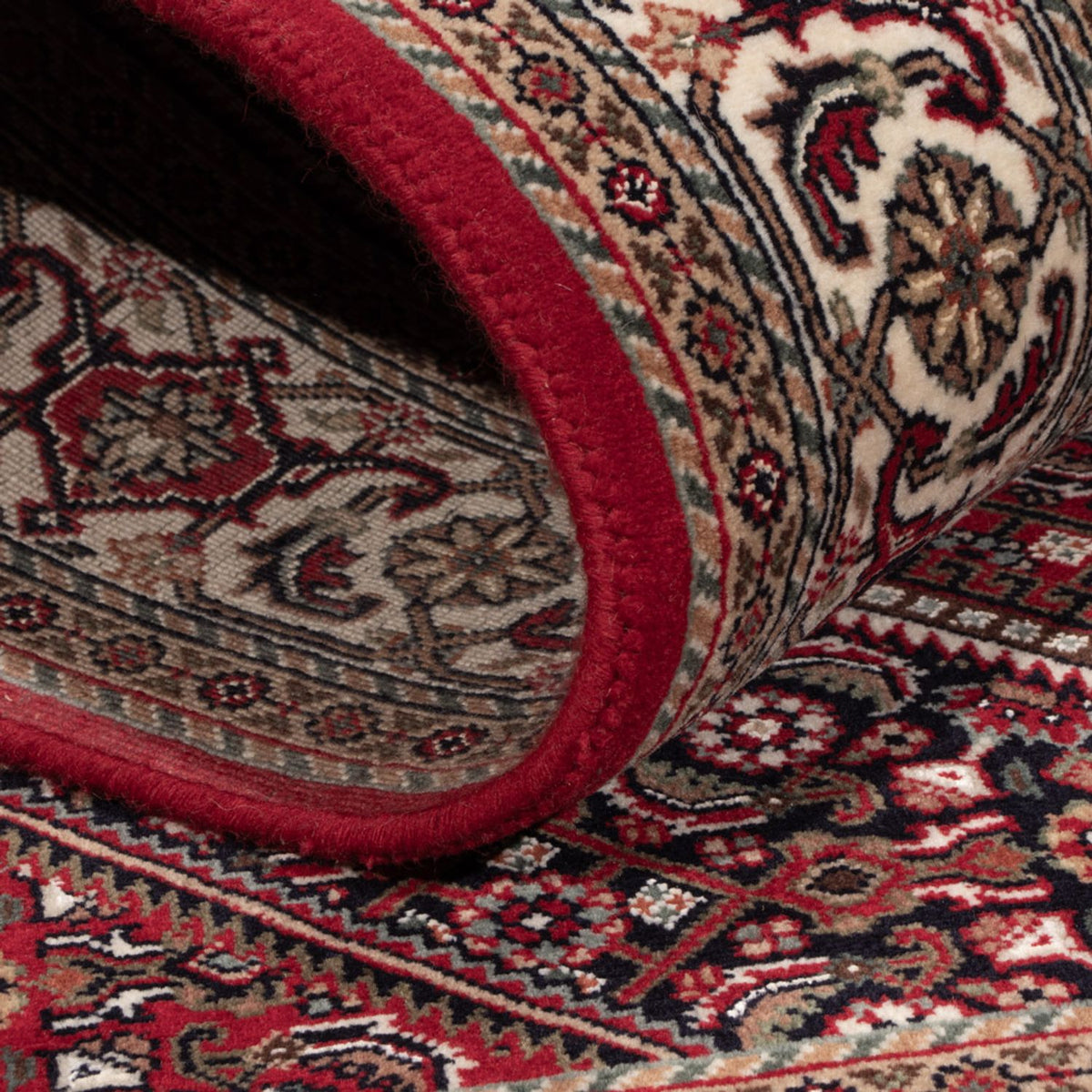 Orientalsk tæppe - Bijar - Indus - 182 x 122 cm - mørk beige