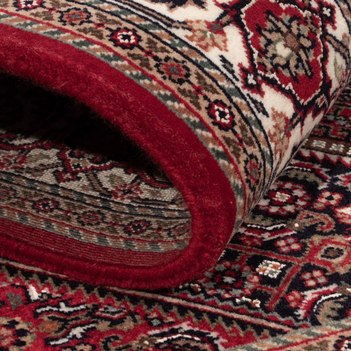 Orientalsk tæppe - Bijar - Indus - 184 x 122 cm - mørk beige