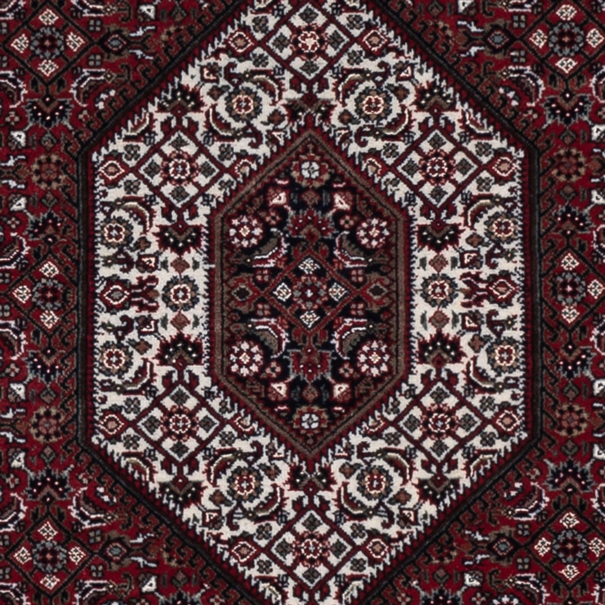 Orientalsk tæppe - Bijar - Indus - 182 x 123 cm - mørk beige