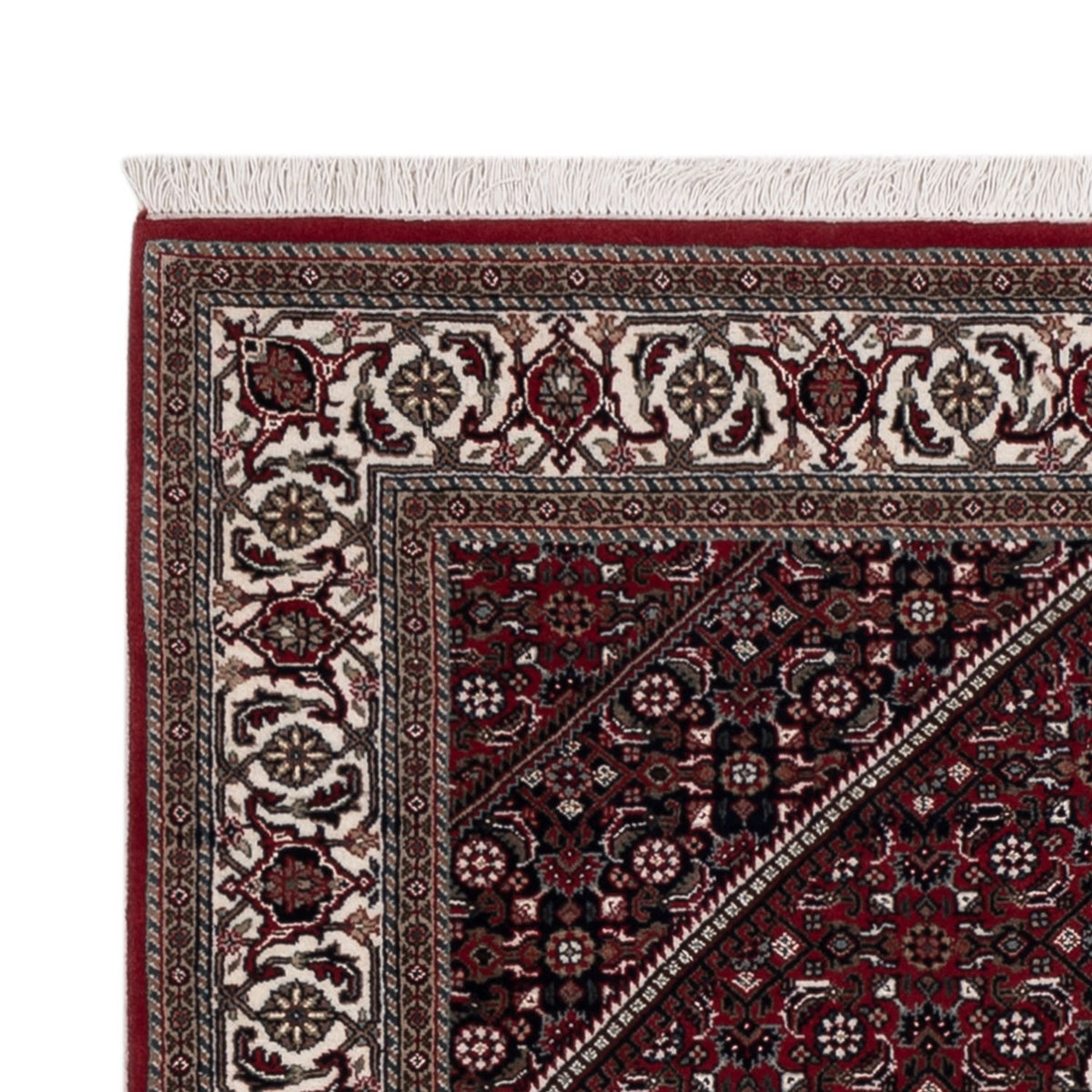 Orientalsk tæppe - Bijar - Indus - 182 x 123 cm - mørk beige