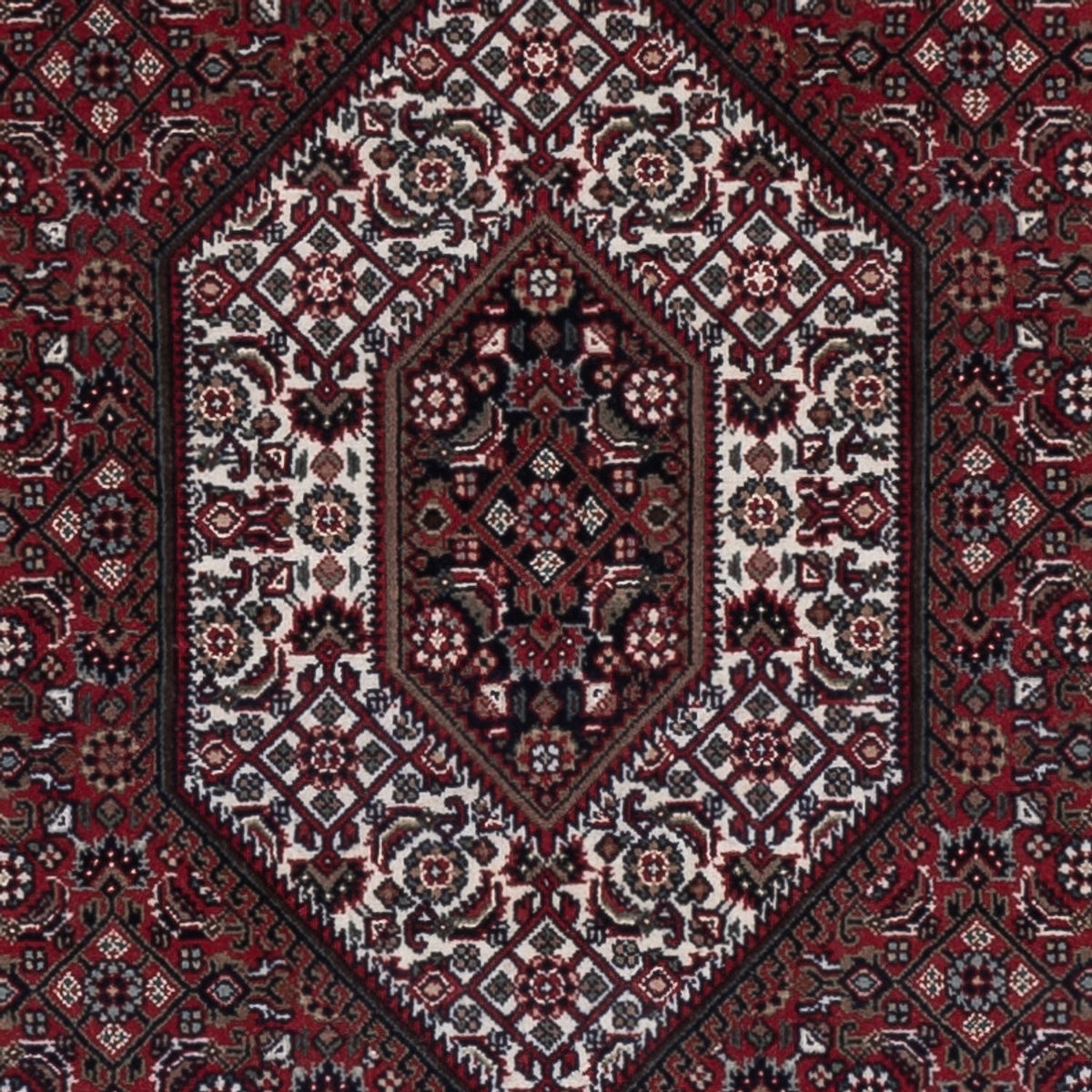 Orientalsk tæppe - Bijar - Indus - 184 x 121 cm - mørk beige