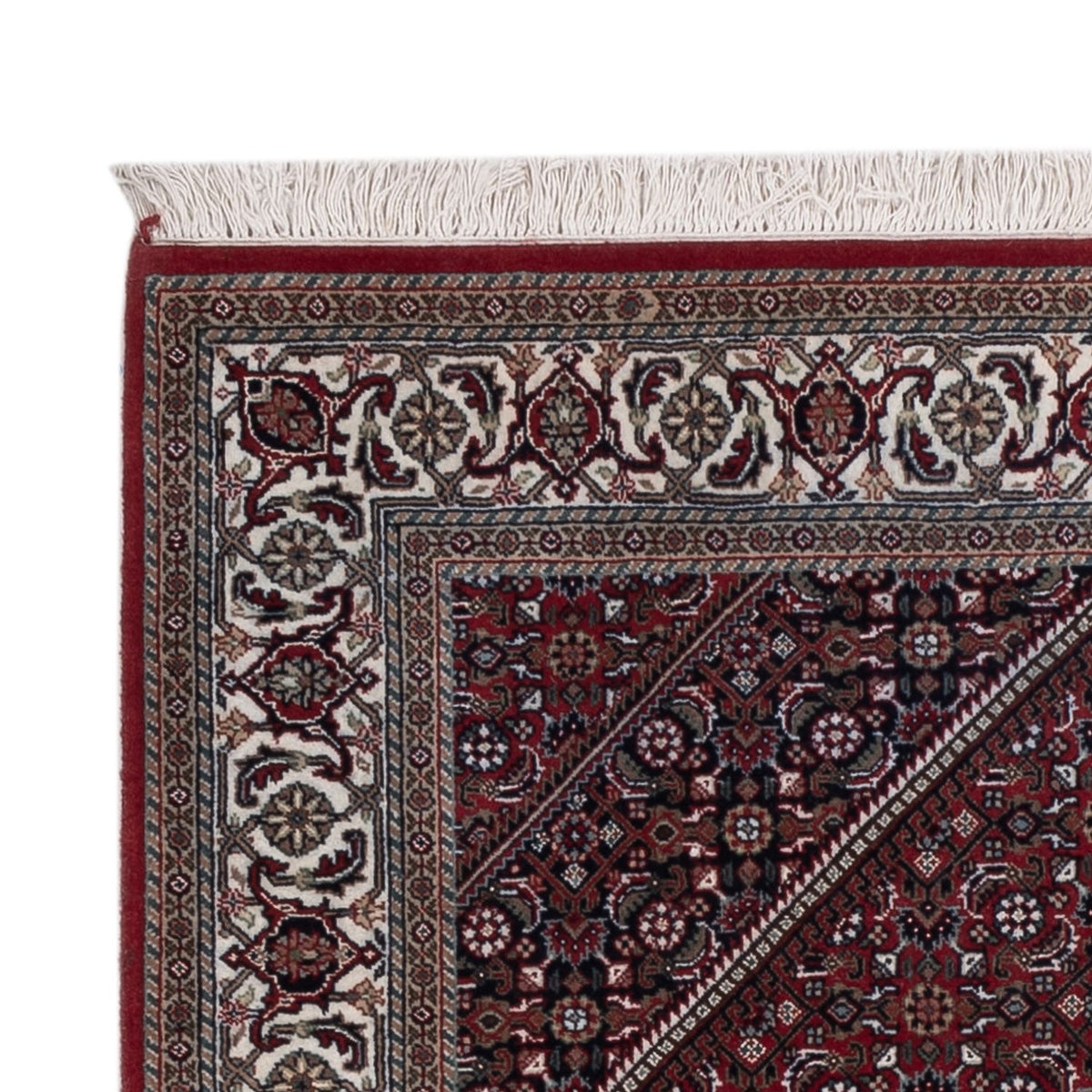 Orientalsk tæppe - Bijar - Indus - 184 x 121 cm - mørk beige