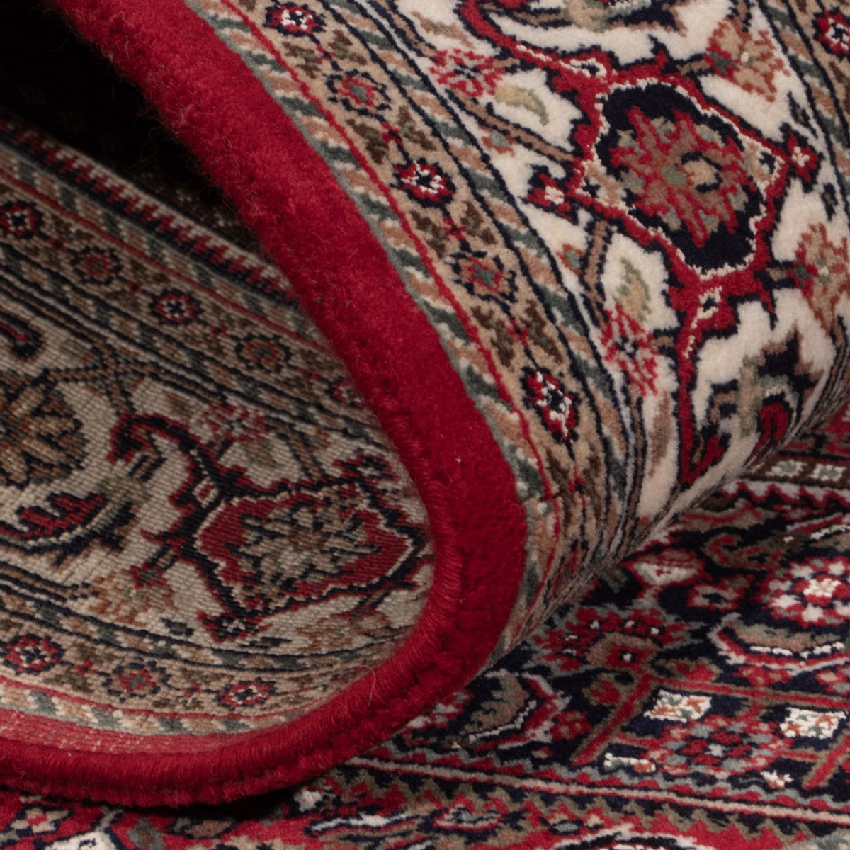 Orientalsk tæppe - Bijar - Indus - 179 x 122 cm - mørk beige