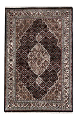 Orientalsk tæppe - Tabriz - 188 x 123 cm - mørk beige
