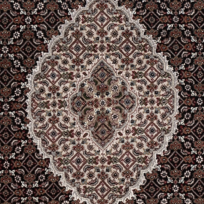 Orientalsk tæppe - Tabriz - 188 x 123 cm - mørk beige
