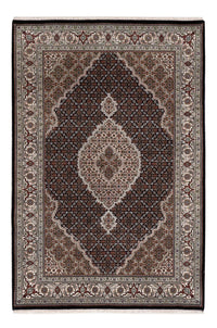 Orientalsk tæppe - Tabriz - 187 x 124 cm - mørk beige
